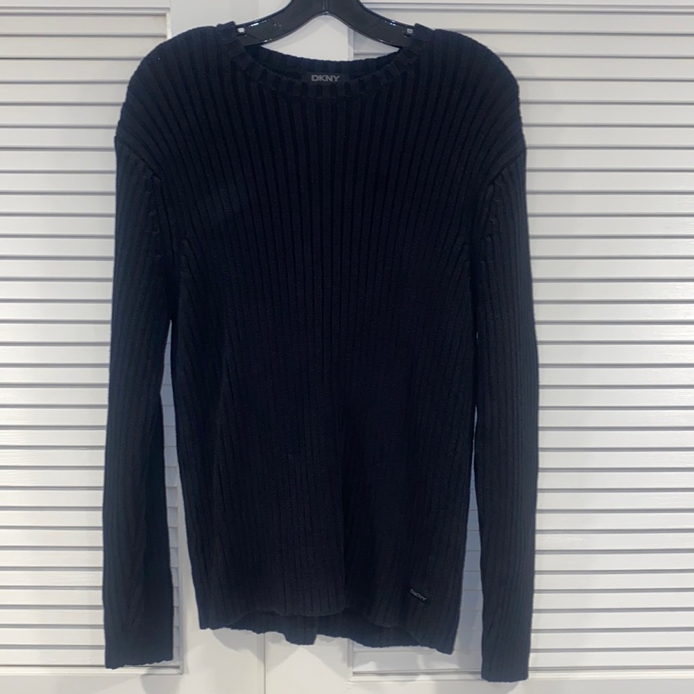 DKNY Mens black sweater Size M